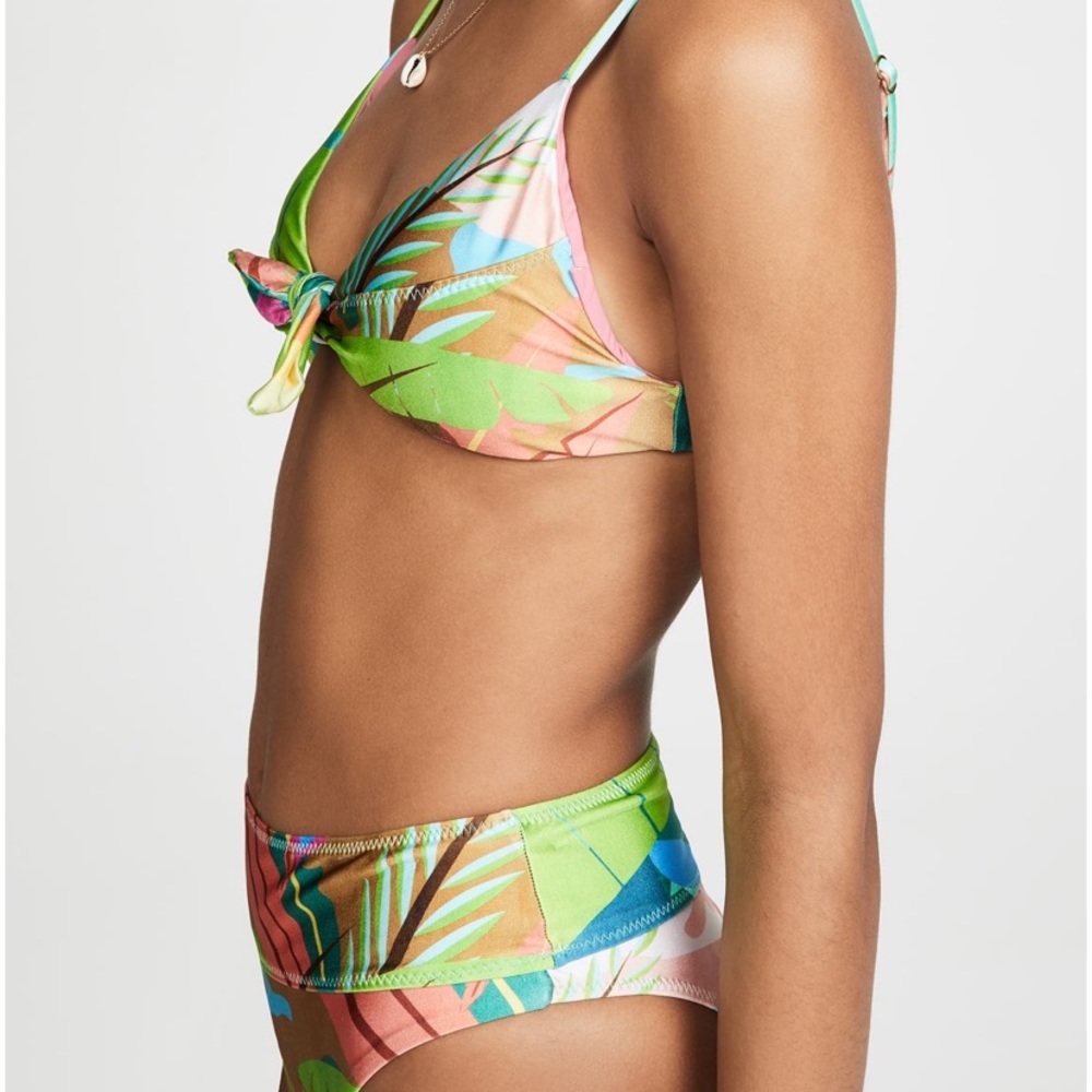 NWT Farm Rio Anthropologie Floral Bikini XS - Picture 5 of 8